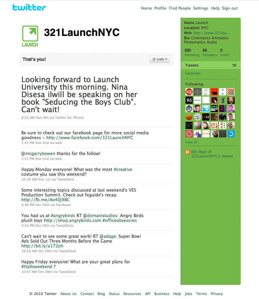 Twitter: Launch