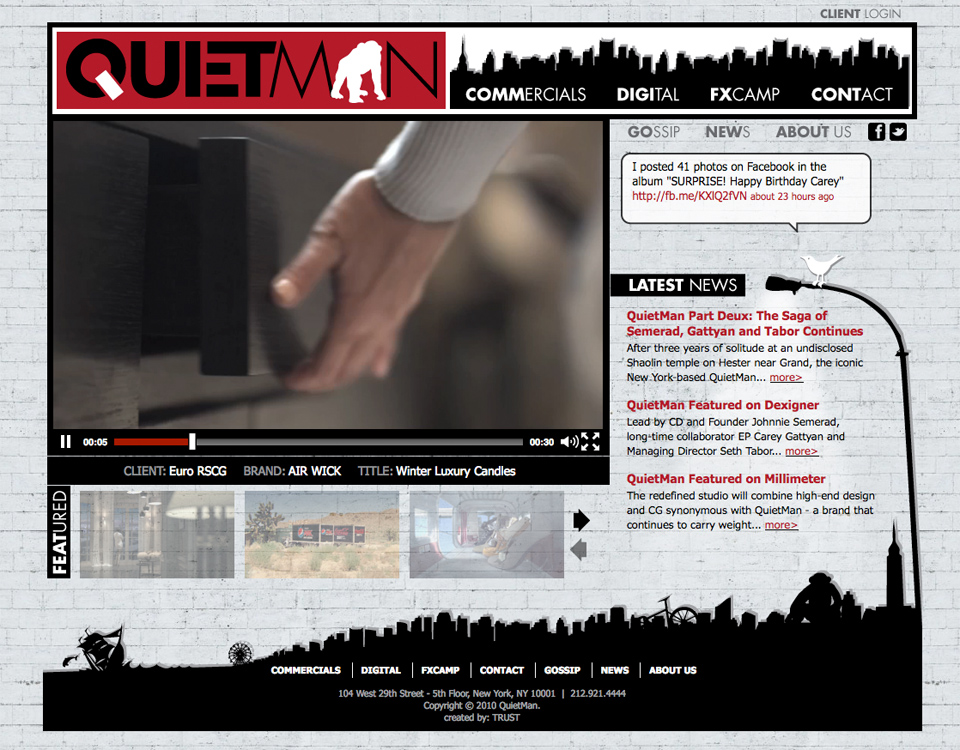QuietMan Homepage