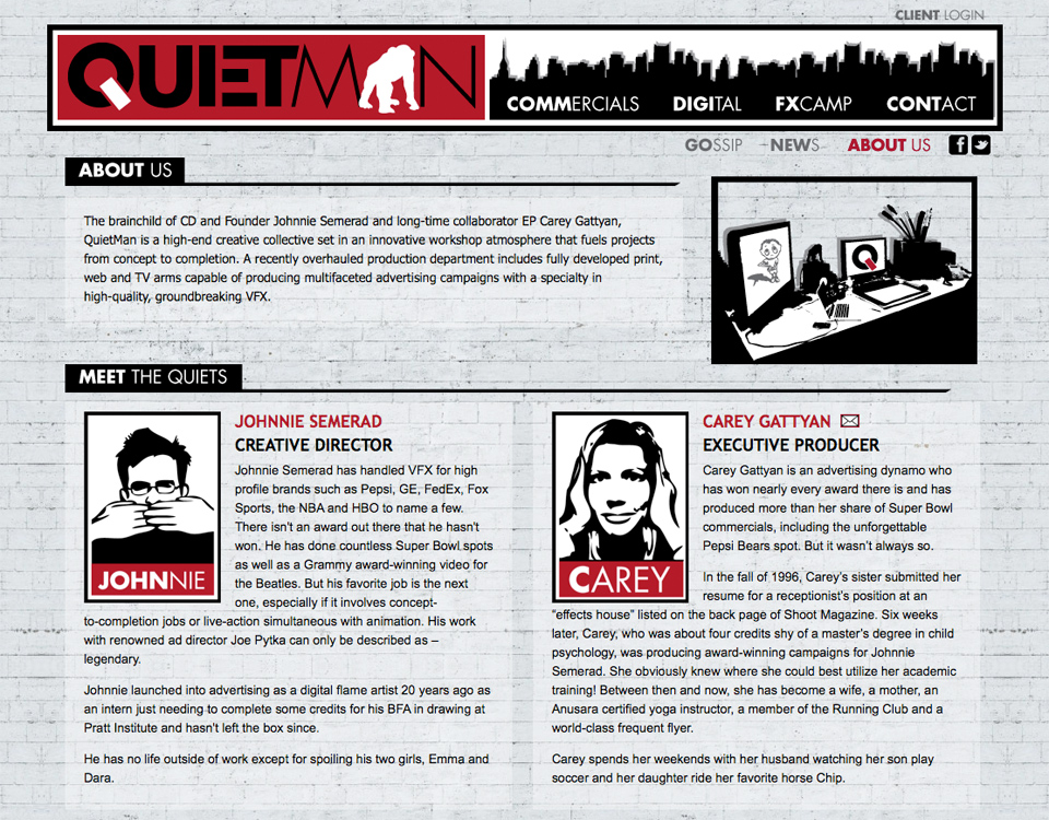 QuietMan About Us